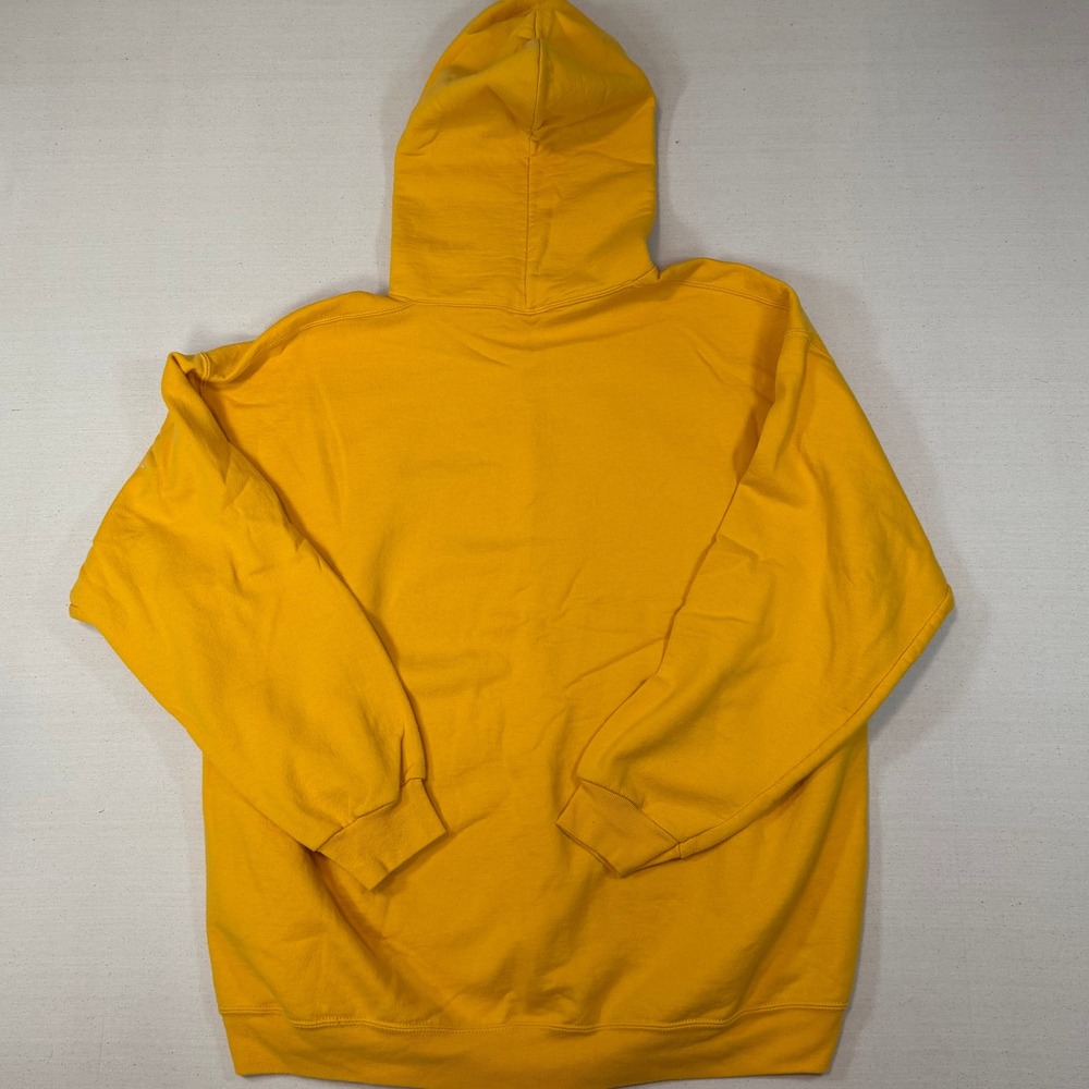 Vintage Green Bay Packers Hoodie Mens 2XL Yellow Sweatshirt NFL Team Apparel - Picture 2 of 8